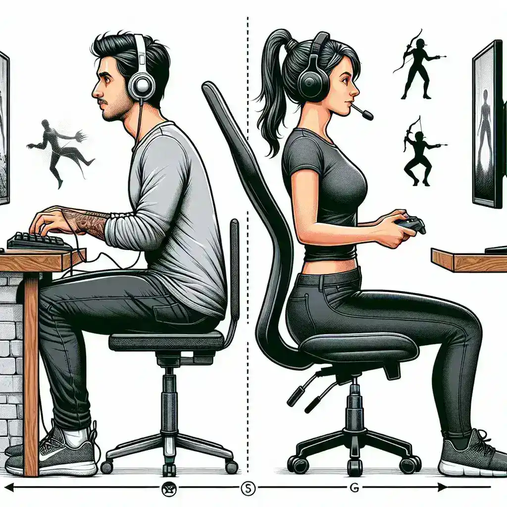 Bagaimana Gamer Bisa Menjaga Postur yang Baik?