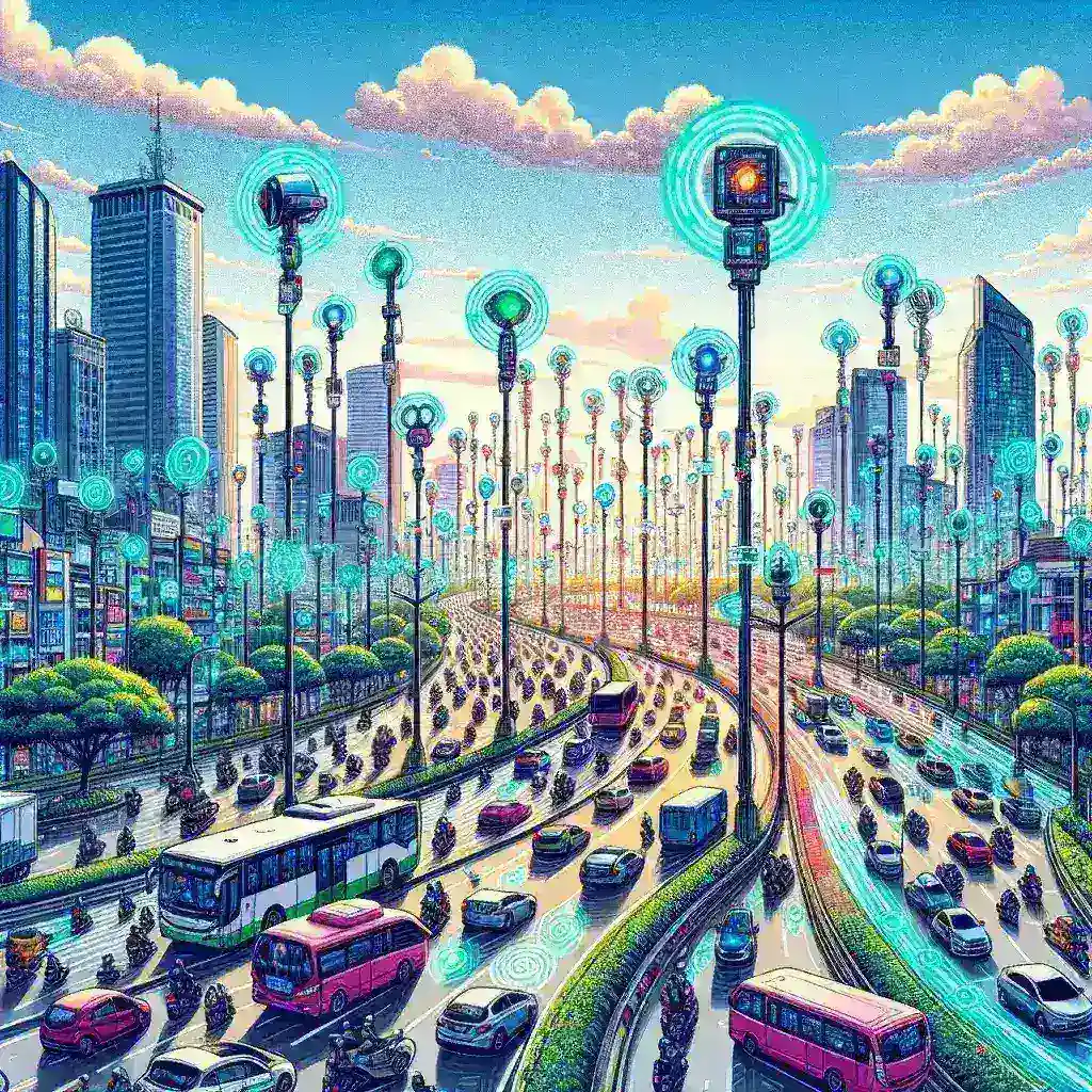 Bandung Pasang Ribuan Sensor Lalu Lintas Pintar untuk Kurangi Kemacetan