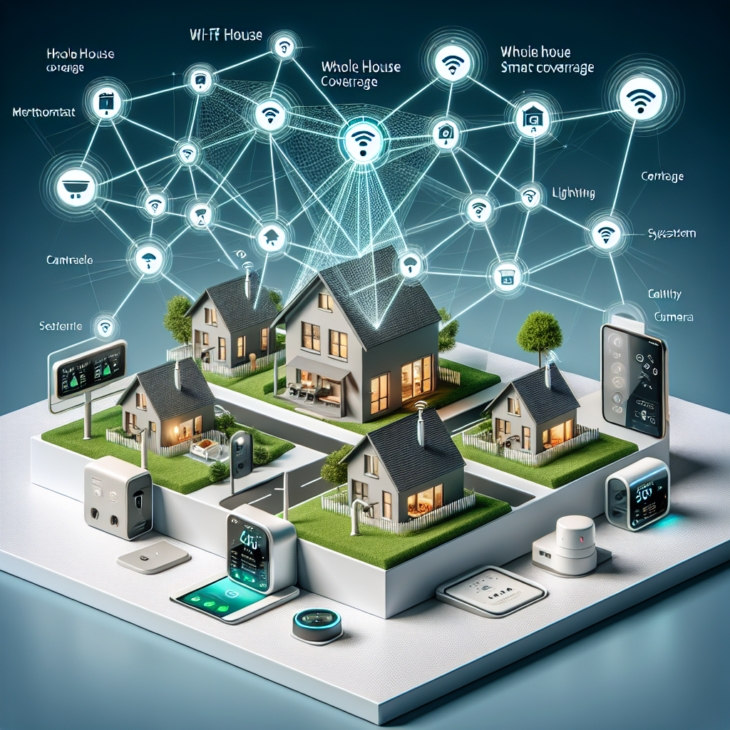 Apa manfaat yang diberikan sistem mesh Wi-Fi 6 untuk rumah pintar?